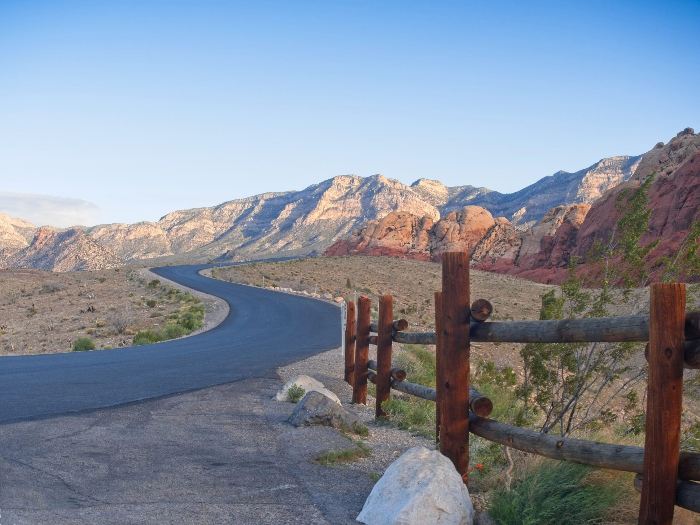 Having fun on the Las Vegas Strip and Red Rock Canyon with Vegas Road Hogs
