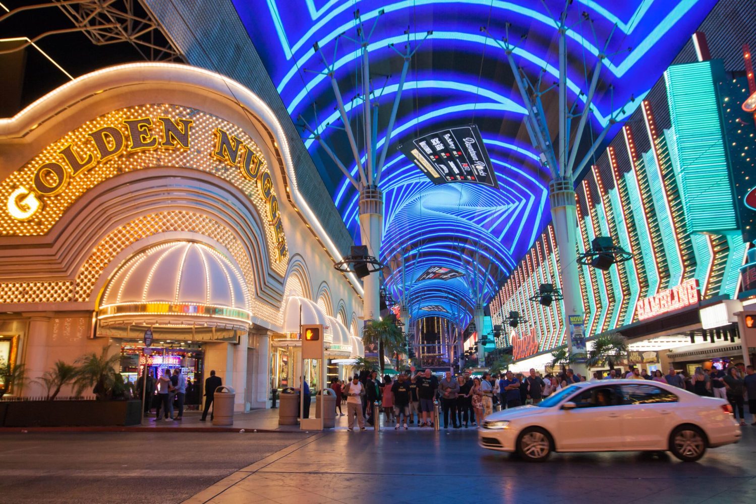 Having fun on the Las Vegas Strip with Vegas Road Hogs